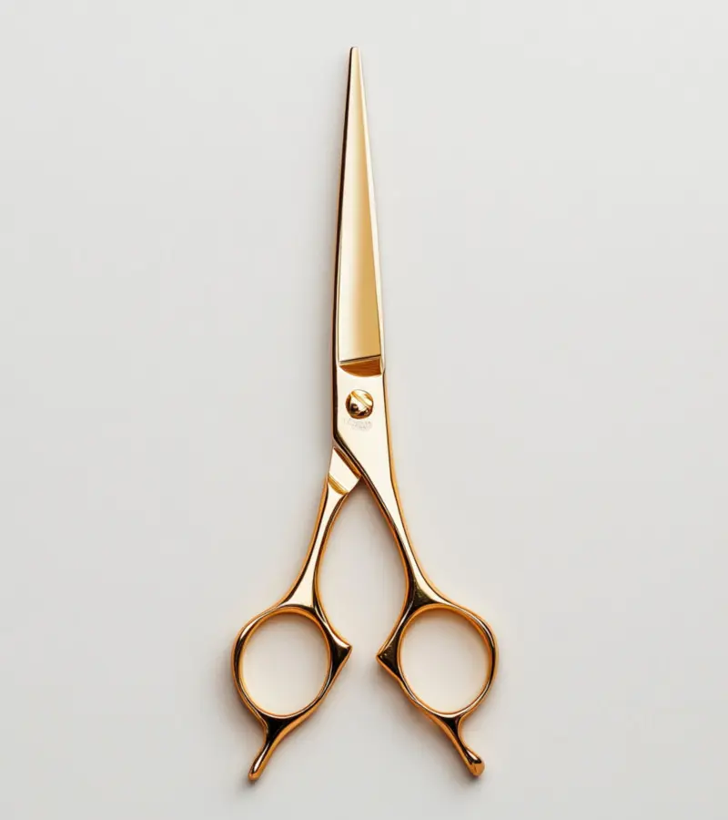 gold scissors